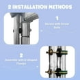 thumbnail image 4 of Yescom Universal Trampoline Replacement Enclosure Poles Accessories with Clamp and Hardware Fits 6 Straight Poles Trampoline, 4 of 9