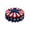 D, variant on 100 Pack USA American Flag US Toothpick Flags, Cocktail Picks Mini Stick Cupcake Toppers Country Picks Party Decoration Celebration Cocktail Food Bar Cake Flags (American)