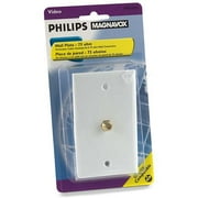Philips Magnavox 75-Ohm Cable Connection Wall Plate