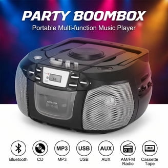Crosley Cathedral Radio CD Player with Bluetooth & AM/FM, AC