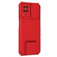 thumbnail image 4 of Case for Samsung Galaxy A12 5G, with Camera Cover Kickstand [Protective & Slim Fit] [Anti-Scratch & Anti-Fingerprint] Sliding Lens Cover Protection for Samsung Galaxy A12 5G, 6.5 Inch, Red, 4 of 12