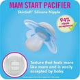 thumbnail image 2 of MAM Start Matte Newborn Pacifiers (2 pack, 1 Sterilizing Pacifier Case), Newborn Baby Girl Pacifiers, Best Pacifier for Breastfed Babies, Self Sterilizing Baby Pacifier Case, 2 of 4
