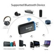 thumbnail image 2 of Bluetooth Transmitter for TV, Wireless Bluetooth 5.0 Transmitter Audio Adapter Wireless 3.5mm Adapter for Headphone PC TV Laptop and More, 2 of 7