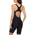 thumbnail image 6 of Women's Boyleg One Piece Swimsuit Racerback Athletic Bathing Suit, 6 of 7