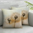 thumbnail image 3 of Chilfamy Dandelion Seeds Square Pillow Cover Case for Sofa Bed Outdoor Decoration - 1PC 20x20in, 3 of 5