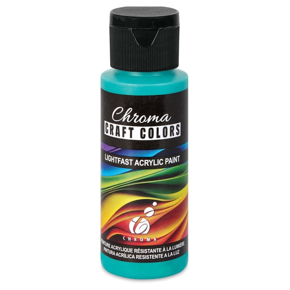 Chroma Craft Colors Acrylic Paint - Metallic Tahitian Pearl, 2 oz