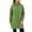 Green, variant on Smsaxvxz Womens Rain Jackets Fall Fashion Solid Zip Up Waterproof Windbreaker Coat Casual Mid Tops with Pockets Black XL