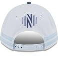 thumbnail image 4 of Youth New Era  White Nashville SC 2025 Jersey Hook 9FORTY M-Crown Adjustable Hat, 4 of 5