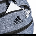 thumbnail image 4 of adidas Foundation Backpack, Jersey Onix Grey/Black, One Size, 4 of 7