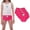 Heart, variant on Valair Girls Underwear, 3 Pack Full Cut Soft Cotton Panties (Little Girls & Big Girls)