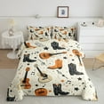 thumbnail image 1 of Erosebridal Wooden Guitar Bedding Full Comforter Set, Cowgirl Boot Down Comforter, Musical Note Decor, 3 Pieces, 1 of 8