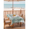 thumbnail image 2 of Outdoor Tablecloth with Umbrella Hole for Patio/Picnic/Party/Camping, Watercolor Green Forest Waterproof Table Cloth Rectangle Table Cover Washable, Misty Cloud Trees Art (60"x 120"), 2 of 8