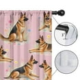 thumbnail image 4 of Blackout Kids Curtains,German Shepherd Childrens Insulated Curtains Set Of 2,Bedroom Essentials,Toddler Room Decor 42x54in(106x137cm), 4 of 4