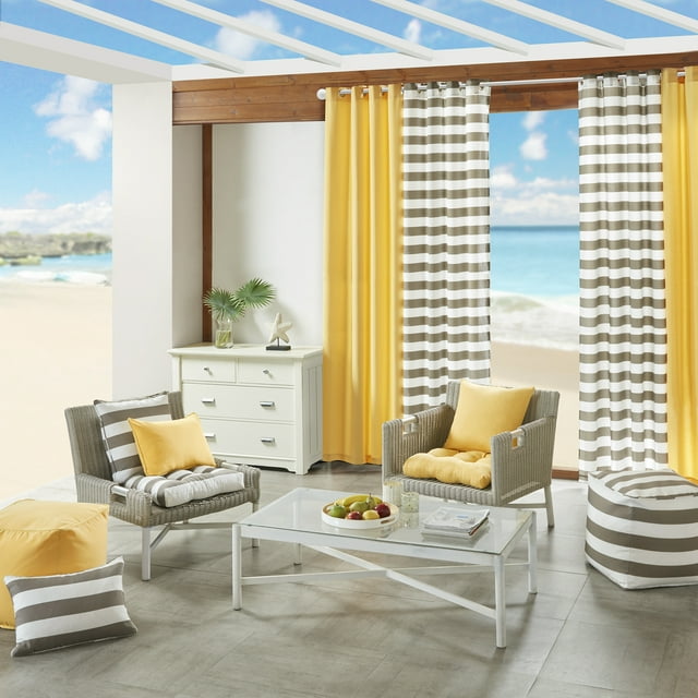 Home Essence Grove Solid 3M Scotchgard Outdoor Seat Cushion