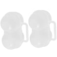 thumbnail image 4 of 2 piezas portátil portátil de huevo contenedor de caja de almacenamiento de huevos para caminatas al aire libre para acampar picnic, 4 of 4