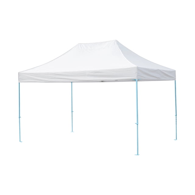 Ilios Innova | Toldo Plegable Blanco 3x4.5 Carpa para Exteriores Resistente al Clima, Impermeable, Estructura de Hierro y Tela Oxford 600D.