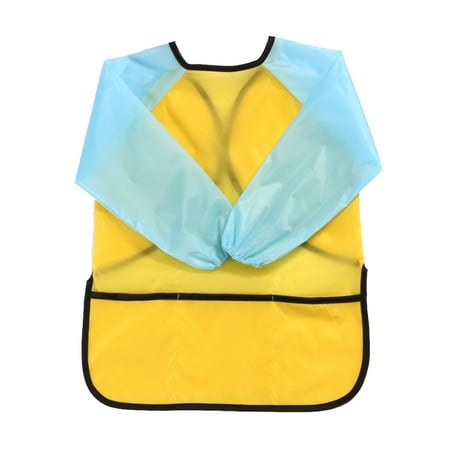 

FaLX Fashion Waterproof Long Sleeve Baby Toddler Painting Feeding Smock Bib Apron
