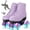 Deep Purple + Flashing Wheel, variant on EONROACOO Light up Roller Skates for Women Girls, Adult Teen Green Pink Skates(Women 7/Men 5.5)