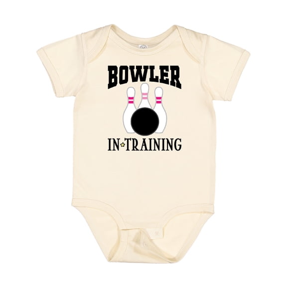 Inktastic Future Bowler Girls Bowling Pins Girls Baby Bodysuit