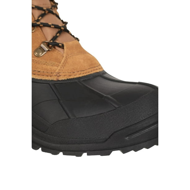 Mountain Warehouse Mens Range Snow Boots 3m Thinsulate Winter Shoes Suede Upper