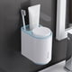 thumbnail image 2 of Juego de accesorios de baño con 2 tazas magnéticas para apartamento, casa y pareja azul, 2 of 7