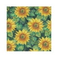thumbnail image 2 of 1 Pack 20'' x20" Satin Table Napkins Dinner Napkins for wedding Party Decoration events Pattern Of Sunflowers, 2 of 6