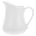 thumbnail image 1 of Ceramic Milk Creamer Jug For Coffee And Tea Small Pitcher Serving Milk Frothing Pitcher Milk Frother Cup Creamer Jug For Kitchen White 1000 ML, 1 of 9