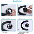 thumbnail image 4 of Globo levitante magnético con luz LED, regalo tecnológico genial para hombres, padre, niño, regalos de cumpleaños para niños, globos flotantes, decoración de gadgets de escritorio mundial en la oficin, 4 of 5