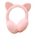 thumbnail image 1 of Women's Winter Warm Cat Ear Muffs Cute Catear Earmuff, 1 of 6
