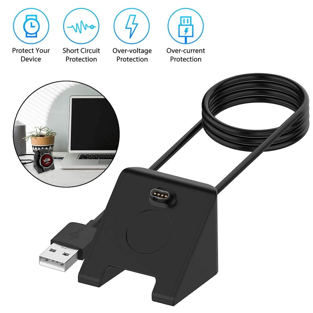 Chargeur + câble PHONILLICO Garmin Fenix 8 E 7 Forerunner 965