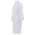thumbnail image 3 of Panda Uniform by HeedFit Women’s Lab Coat | Unisex Multi-Pocket Medical Coat XS White, 3 of 6