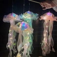 thumbnail image 3 of 5 Pcs Jellyfish Night Light Portable Flower Lamp Hanging Jellyfish Lights for Bedroom Room Atmospher, 3 of 5