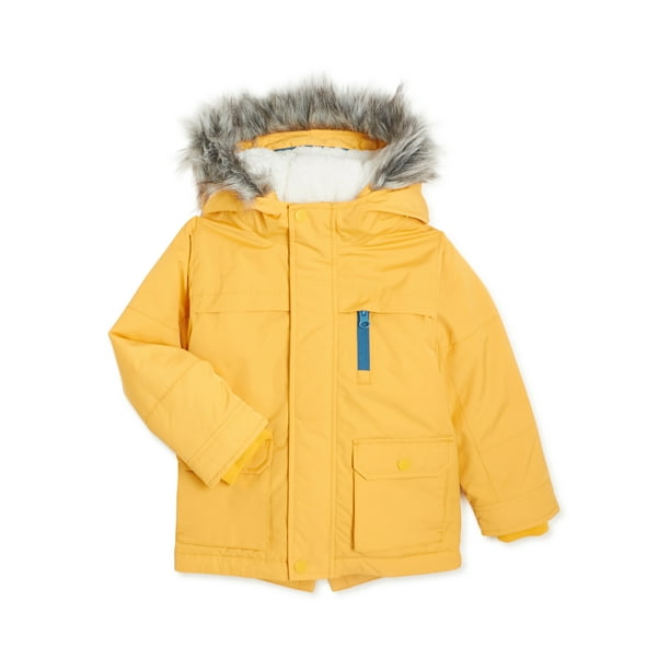Swiss Tech Toddler Boy and Girl Unisex Parka Coat, Sizes 2T-5T ...