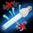 thumbnail image 4 of E27 Ultraviolet UV Light Tube Bulb Disinfection Lamp Germicidal Lamp Bulb 15W Ozone UV Lamp 220V, 4 of 5