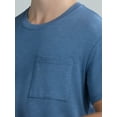 thumbnail image 4 of Athletic Works Men's and Big Men's Tri Blend Pocket Tee, Sizes XS-4XLT, 4 of 5