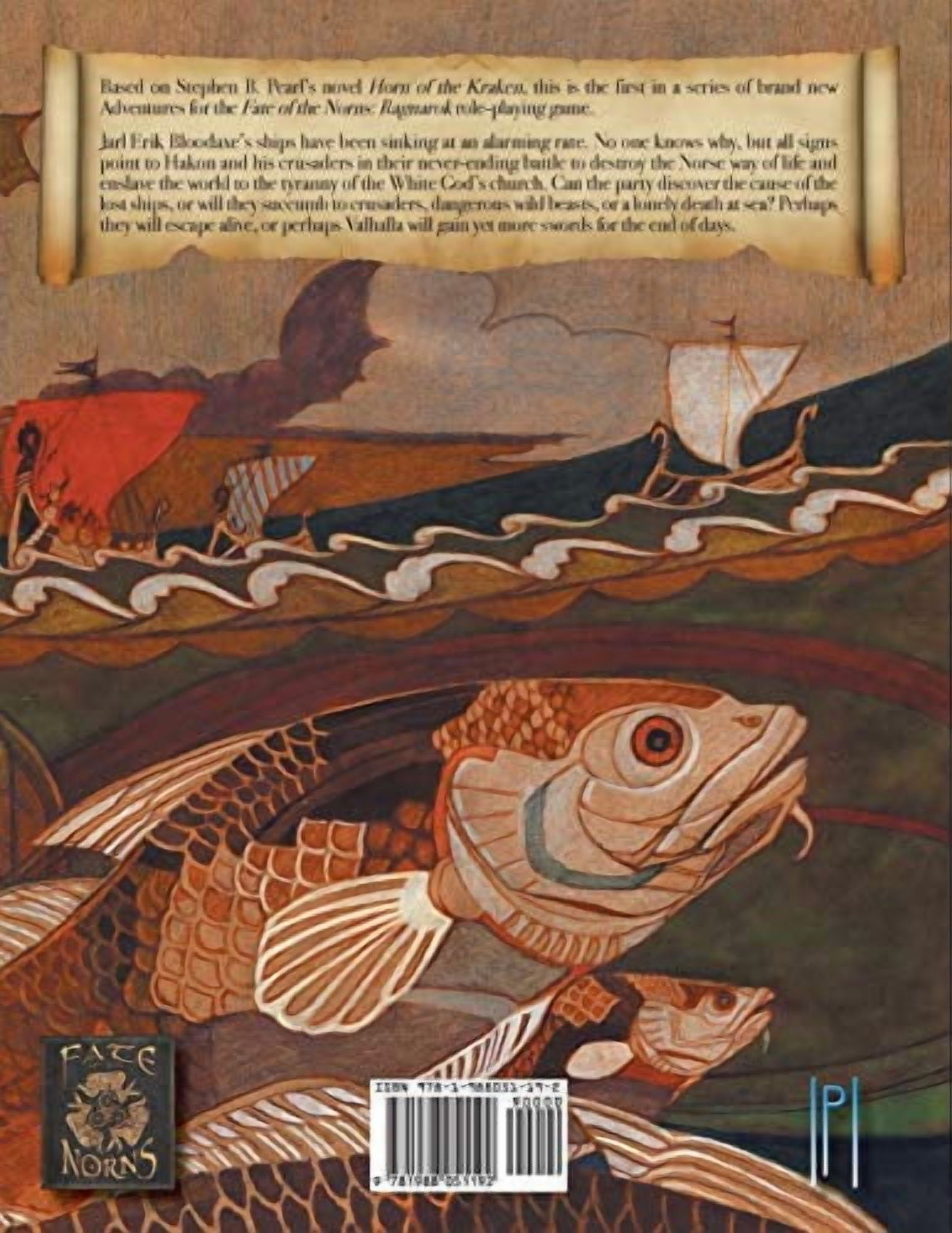 Sea Dead Man's Blade: Fate of the Norns: Ragnarok Adventure, Book 1, (Paperback)