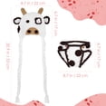 thumbnail image 3 of KAKOWELY Conjunto de 2 piezas para bebé recién nacido, gorro y pantalones de ganchillo elásticos, disfraz de fotografía para bebé niño y niña, 3 of 5