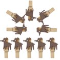 thumbnail image 4 of Yuarrent 10 Uds. De Clips de para Navidad, adornos navideños DIY, decoración de fiesta de año nuevo, Clip de pared de fotos, decoraciones para Kits de decoración para fiestas Alce Yuarrent HA001767-03, 4 of 6