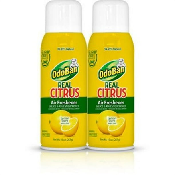OdoBan Real Citrus Air Freshener, Lemon Scent (10oz., 2pk.) SCS