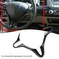 thumbnail image 1 of For Honda Civic 8Th 2006-2011 Abs Carbon Fiber Inner Steering Wheel Cover Trim, 1 of 10