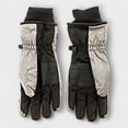 thumbnail image 4 of Canada Weather Gear Men's Ski Gloves - Water-Resistant Winter Gloves with Warmth Indicator in Grey, Small/Medium, 4 of 5