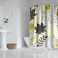 thumbnail image 3 of Waterproof Boho Style Shower Curtain 72x84 Inch Colorful Floral Vintage Polyester Unique Shower Curtain for Bathroom Hotel Home Decor with 12 Plastic Hooks, 3 of 5