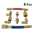 thumbnail image 2 of KAIYANG Adaptador de 8 piezas, resistente, profesional, de alta calidad, duradero, para instalación de removedor de imprimación para aire acondicionado, 2 of 2
