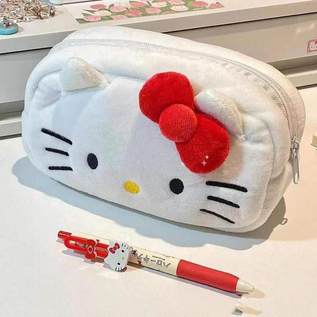 Hello Kitty x Pusheen Plush Pencil Case