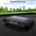 thumbnail image 2 of Onever Automotive Digital Clock Automotive Clock with Backlight Solar Luminous Clock Display 24-Hour Electronic Clock High Temperature Resistant, 2 of 3