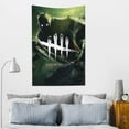 thumbnail image 4 of Dead By Daylight Dbd Tapestry Dorm Decor Wall Hanging Tapestries Window Curtain Picnic Mat Beach Blanket 60x40 Inch, 4 of 8