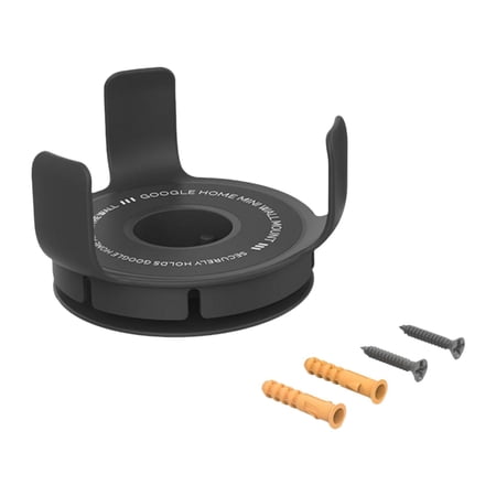 Wzmzjy Wall Mount Holder Smart Speaker Accessory Cleaner Look Easy to Install Organize Black