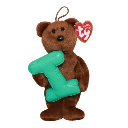 Ty Beanie Baby: I the Bear - Alphabet Beanie | Stuffed Animal | MWMT price history on PriceWatchPro