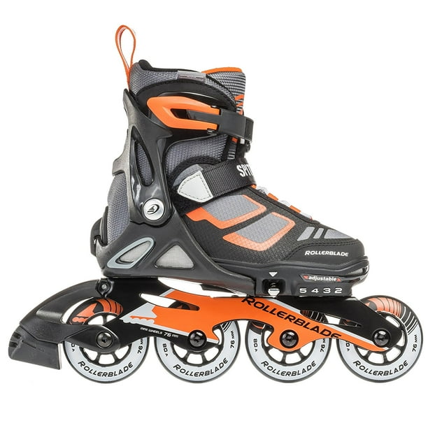 Rollerblade Spitfire LX ALU 4Size Expandable Boys Inline Skates, Blk