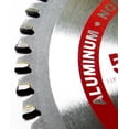 thumbnail image 2 of Benchmark Abrasives 5-3/8" TCT Saw Blade with 5/8" Arbor, Circular Saw Blades for Cutting Plastic Aluminum Non-Ferrous Metals Fiberglass, Smooth Cutting ‎(5-3/8" - 50 Teeth), 2 of 3